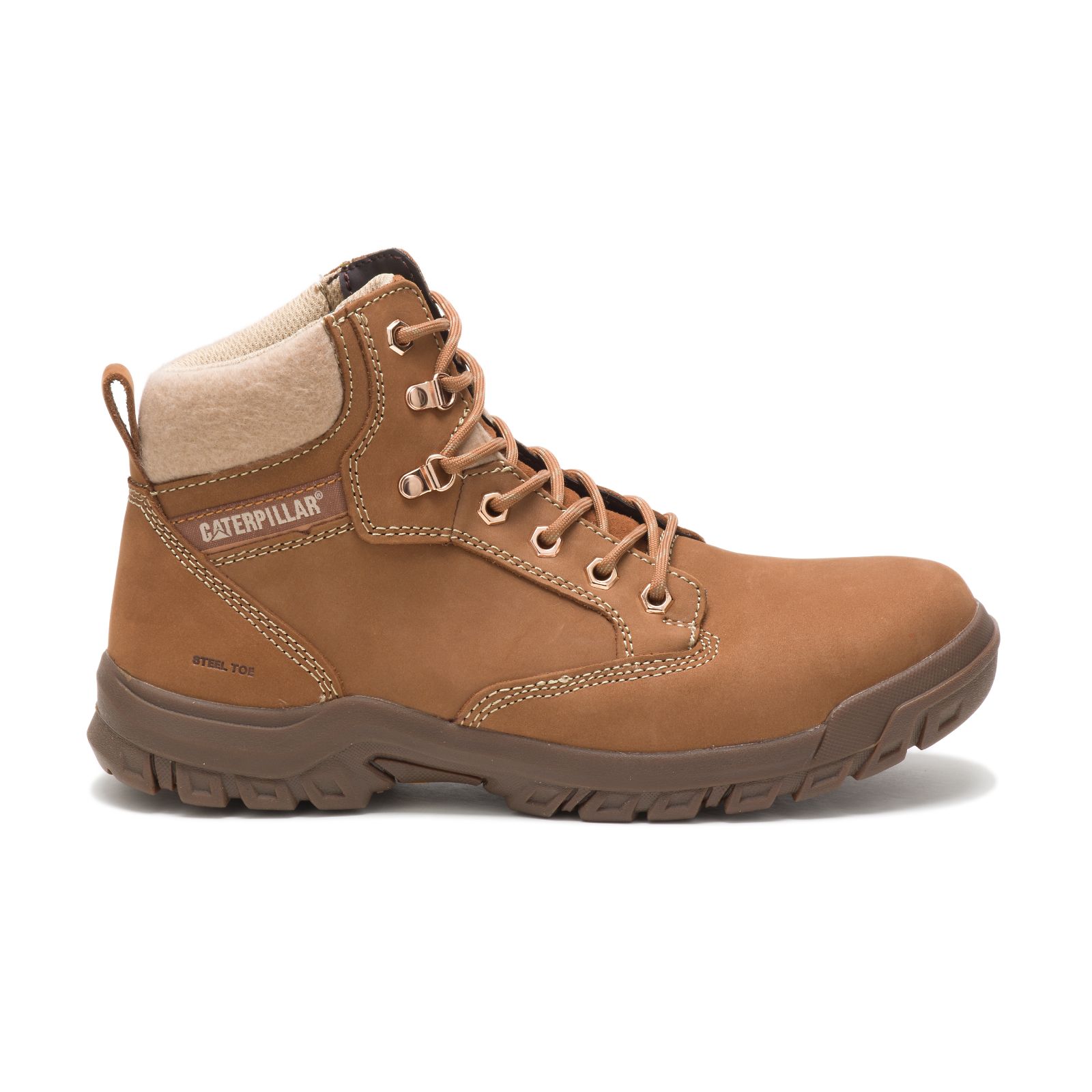 Caterpillar Tess Steel Toe Philippines - Womens Steel Toe Boots - Orange 35790PXFM